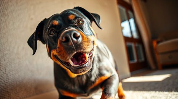 Bien choisir les croquettes pour votre rottweiler actif